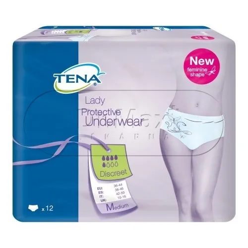 Inkontinenční kalhotky TENA Lady Protective Underwear Discreet M 12ks