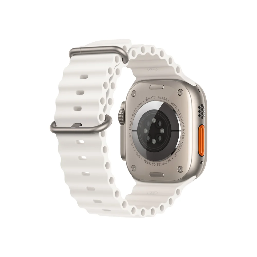 Apple Watch Ultra 2 49 mm smart hodinky Titan/White Ocean