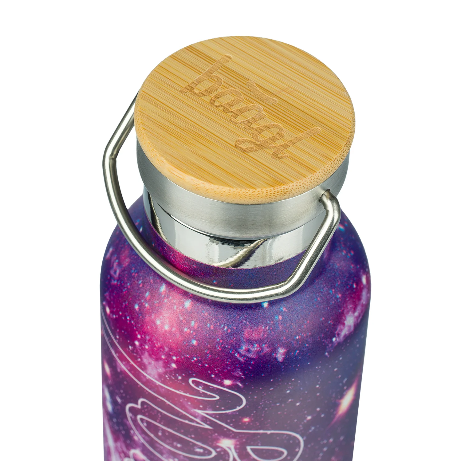 Baagl Termoláhev s bambusovým víčkem Galaxy, 500 ml