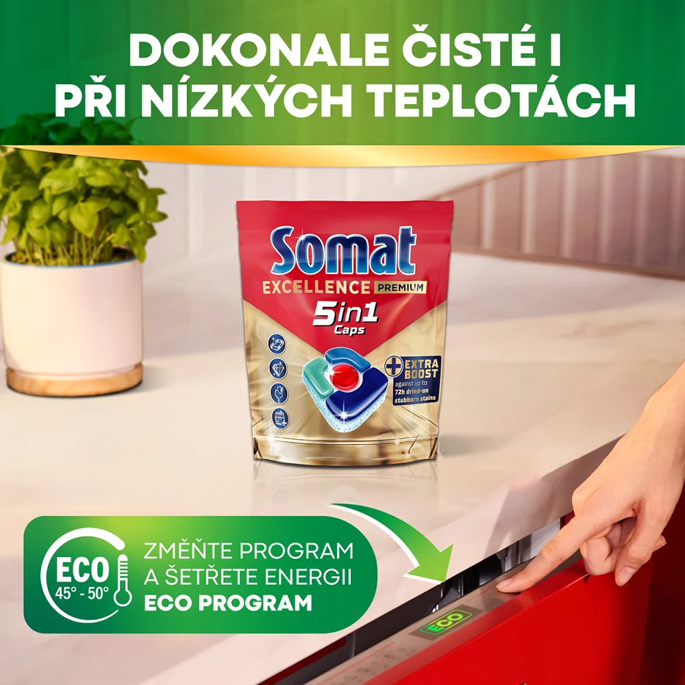 Somat Kapsle do myčky Excellence 5v1 65 ks