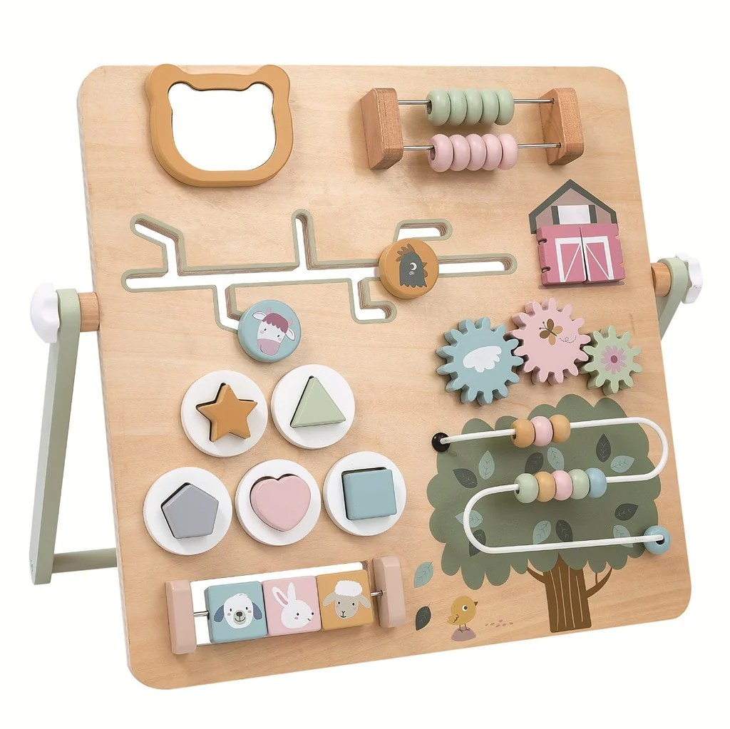 2Kids Toys Montessori Activity board Farma 2