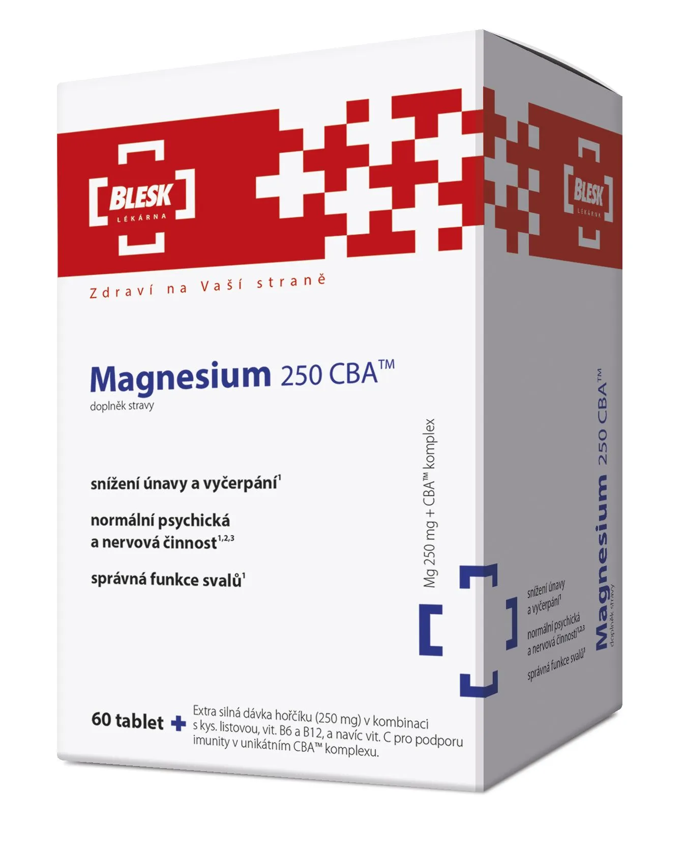 BLESK Magnesium 250 CBA 60 tablet