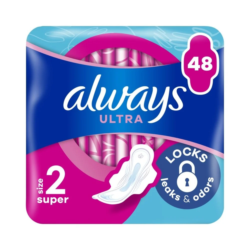 Always Ultra Day hygienické vložky 48 ks