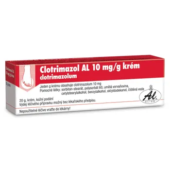 Clotrimazol AL 10 mg/g krém 20 g