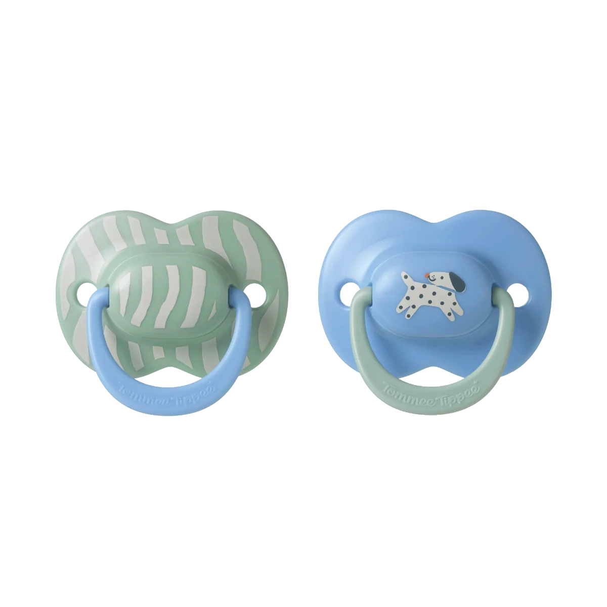 Tommee Tippee Silikonový dudlík Ultimate Fit Deco Boy 6-18m 2 ks více barevných variant