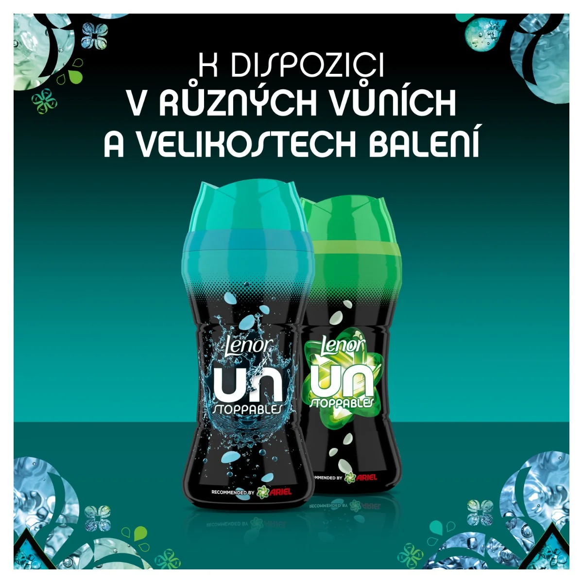 Lenor Unstoppables Vonné perličky Fresh 195 g