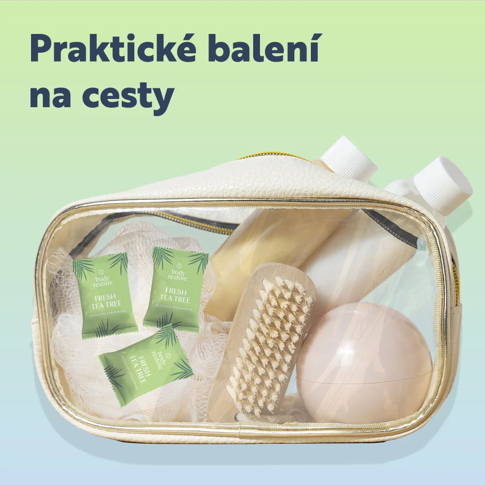 Body Restore Aromatické tablety do sprchy tea tree 3 ks