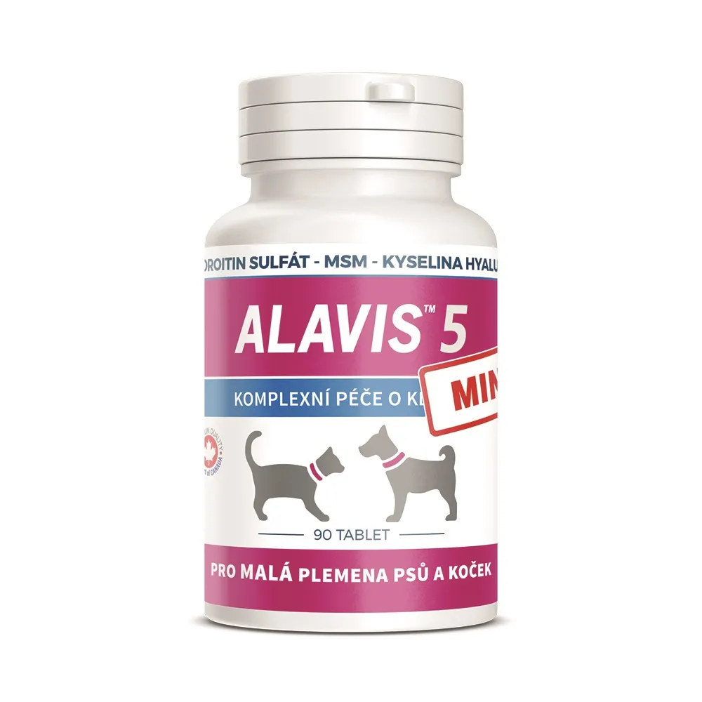Alavis 5 MINI Péče o klouby pro psy a kočky 90 tablet