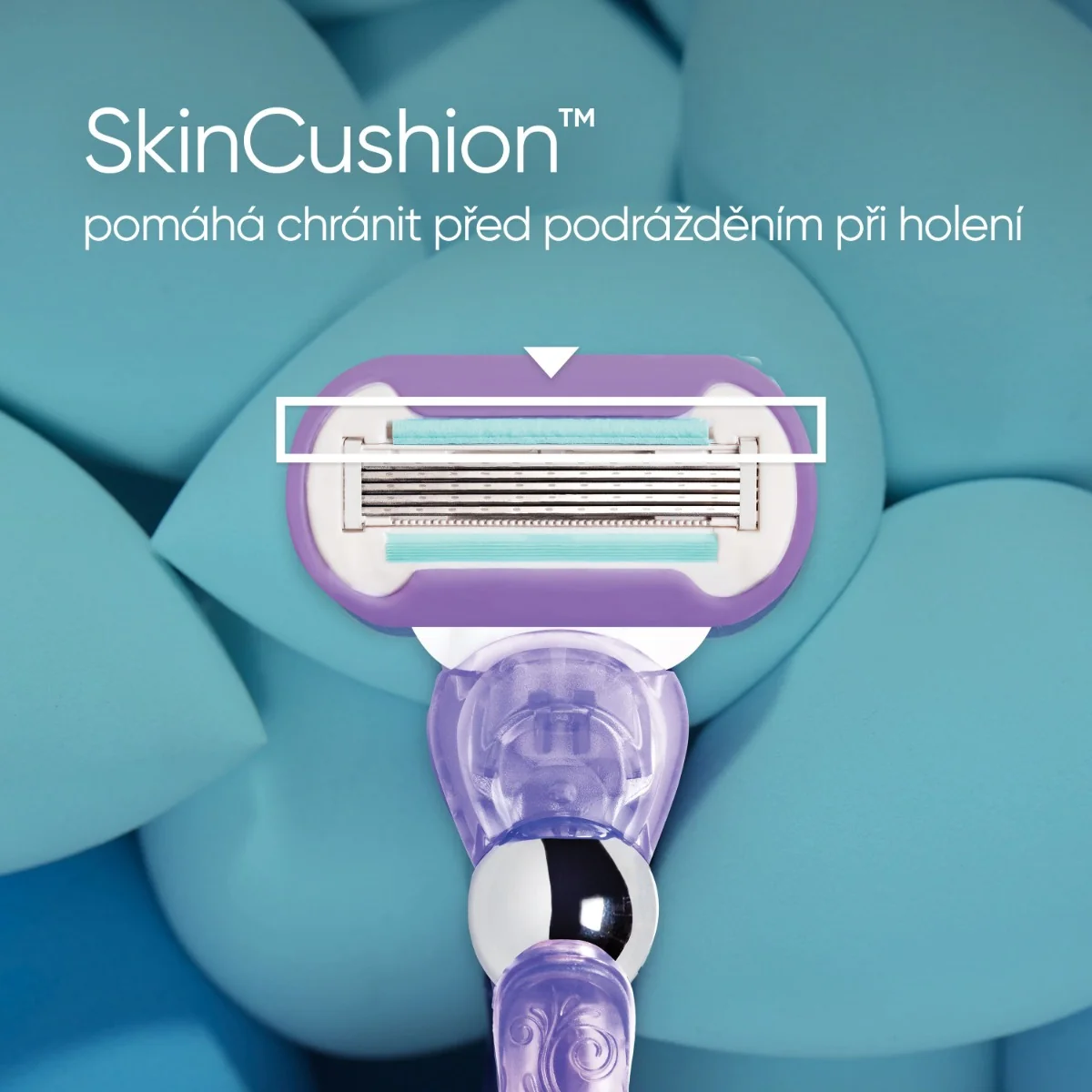 Gillette Venus Swirl Extra Smooth náhradní hlavice 4 ks