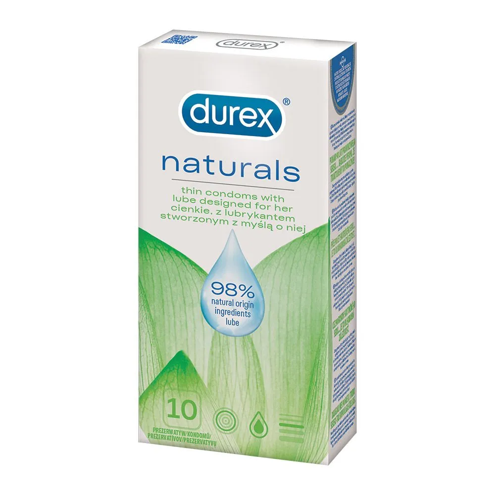 Durex Naturals kondomy 10 ks