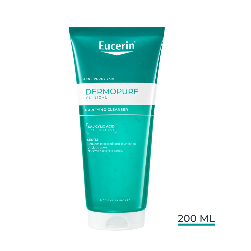 Eucerin DermoPure Clinical Čisticí gel 200 ml