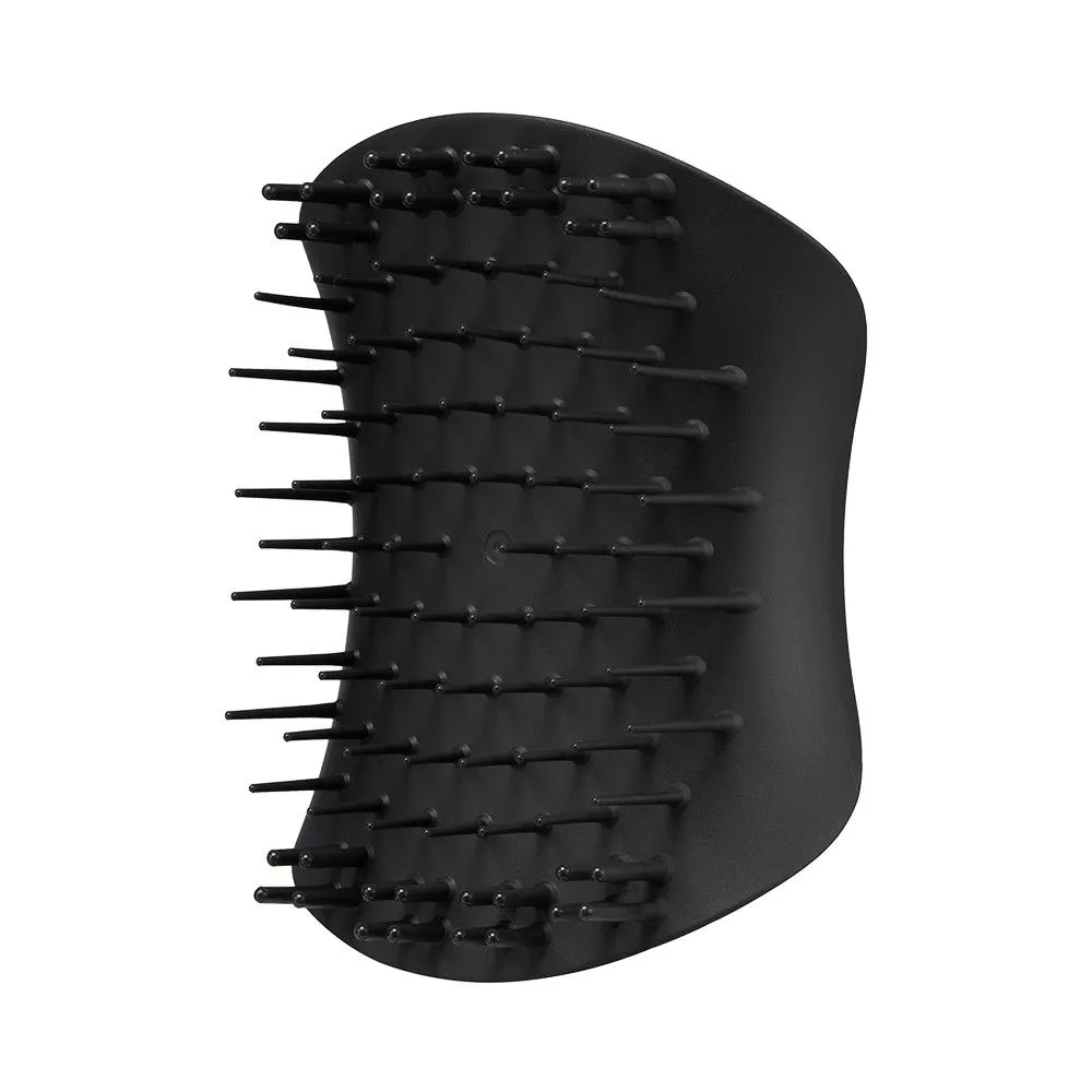 Tangle teezer Scalp Brush Black masážní exfoliační kartáč na pokožku hlavy 1 ks