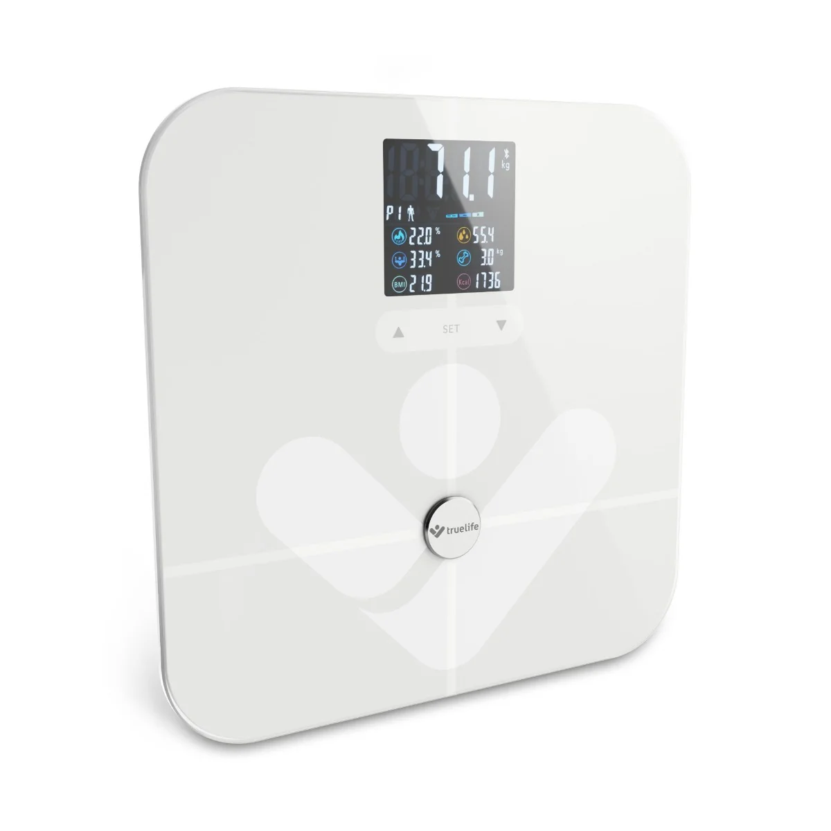 Truelife FitScale W7 BT White digitální váha