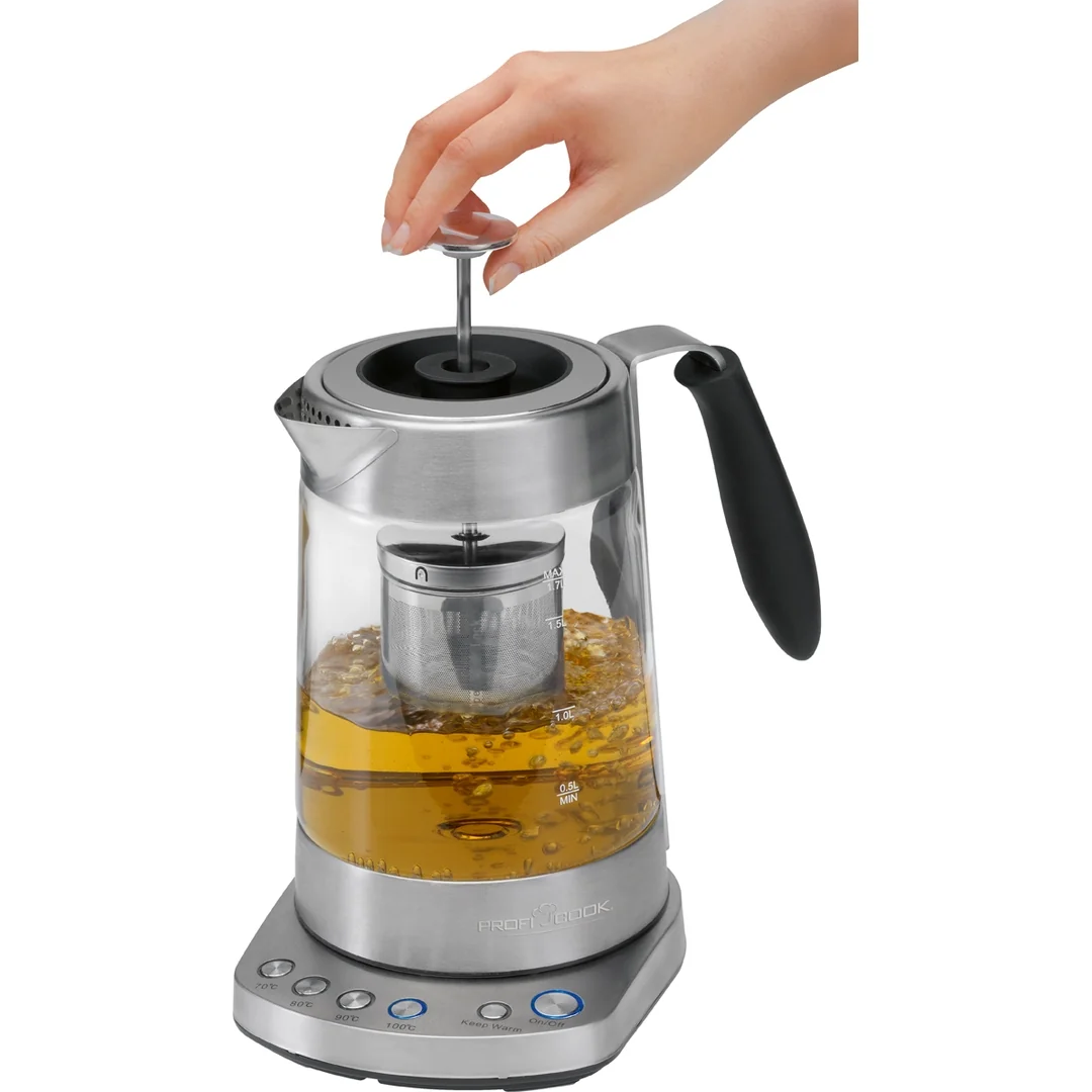 ProfiCook WKS 1020 konvice+čajovar sklo