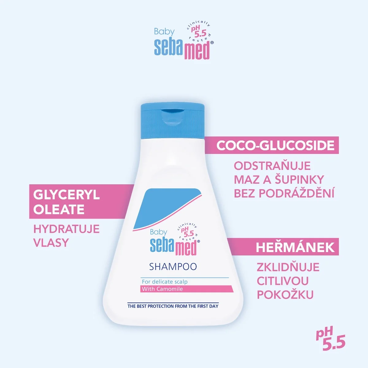 Sebamed Baby Dětský šampon 150 ml