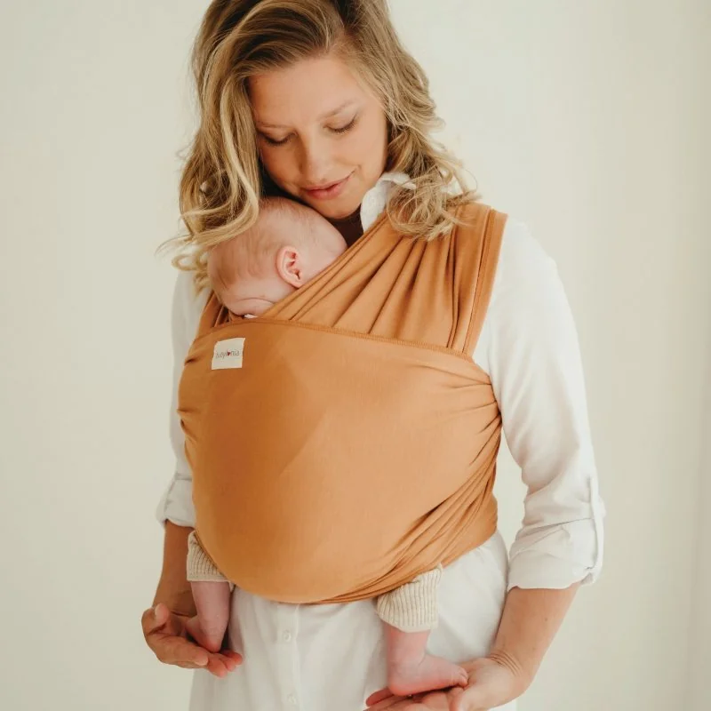 Babylonia nosítko TRICOT-SLEN BAMBOO Pecan Brown