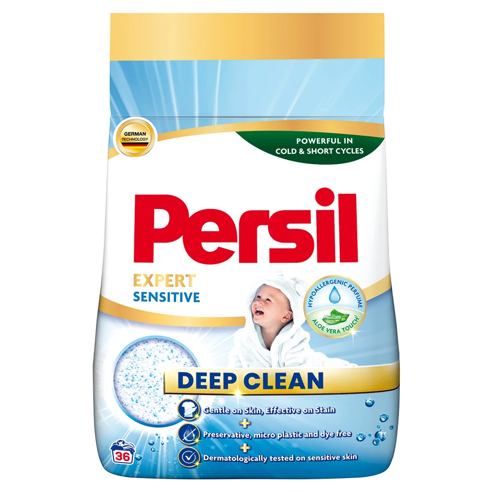 Persil Prací prášek Expert Sensitive 1,98 kg 36 dávek