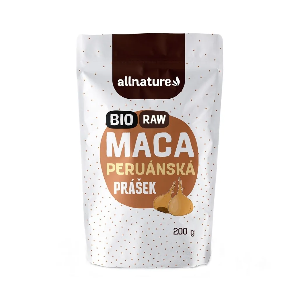 Allnature Maca BIO RAW prášek 200 g