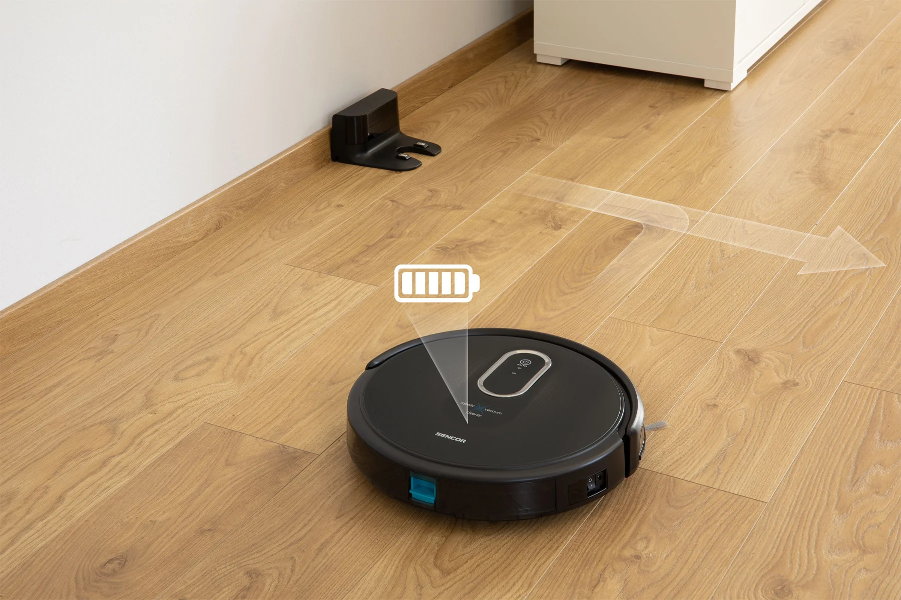 SENCOR SRV 6250BK-EUE3 robotický vysavač