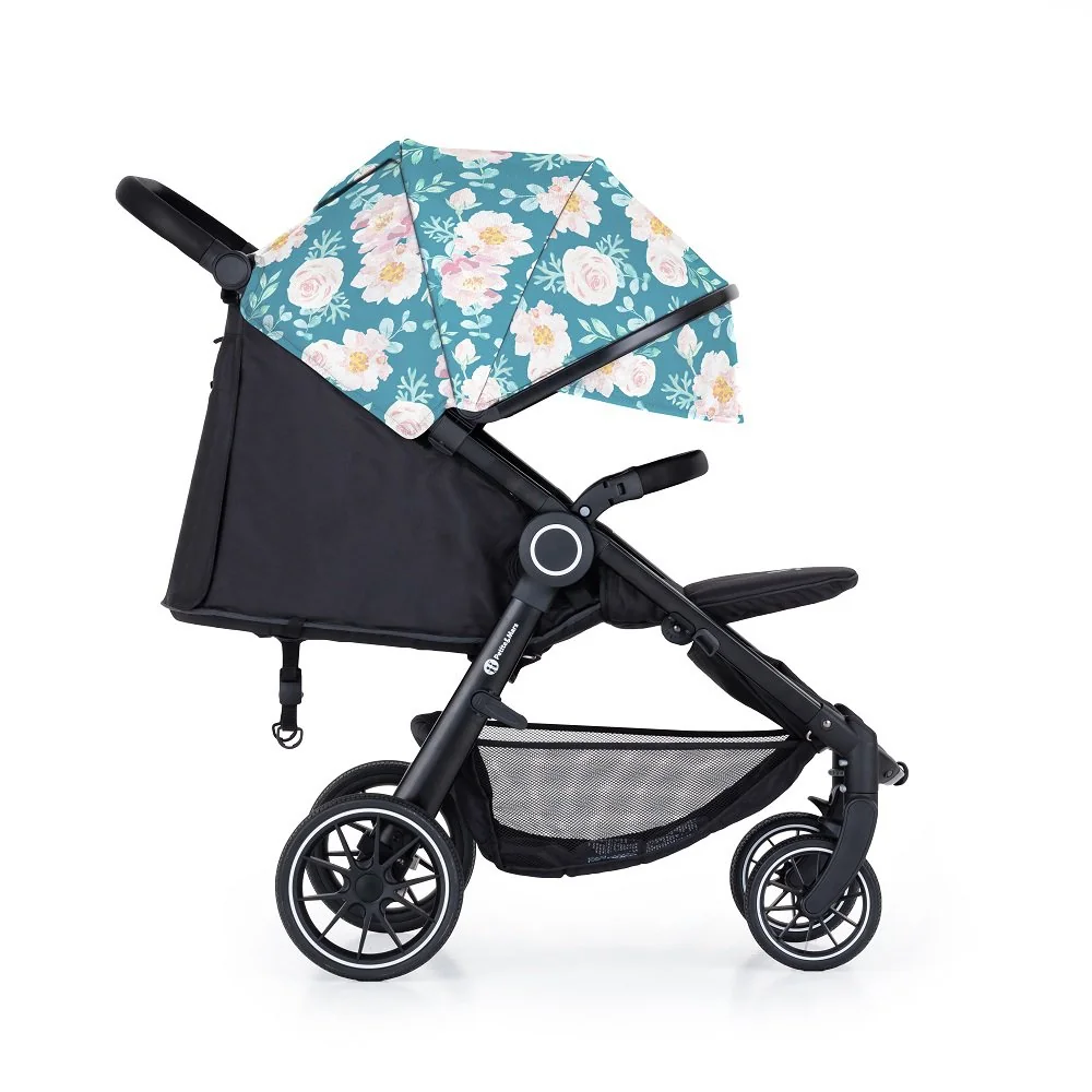 Petite&Mars Kočárek Street+ RWS Black Limited 100 Roses