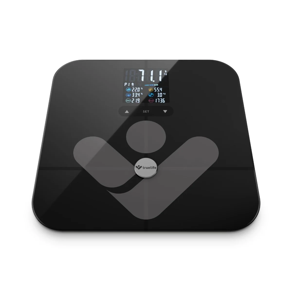 Truelife FitScale W7 BT Black digitální váha