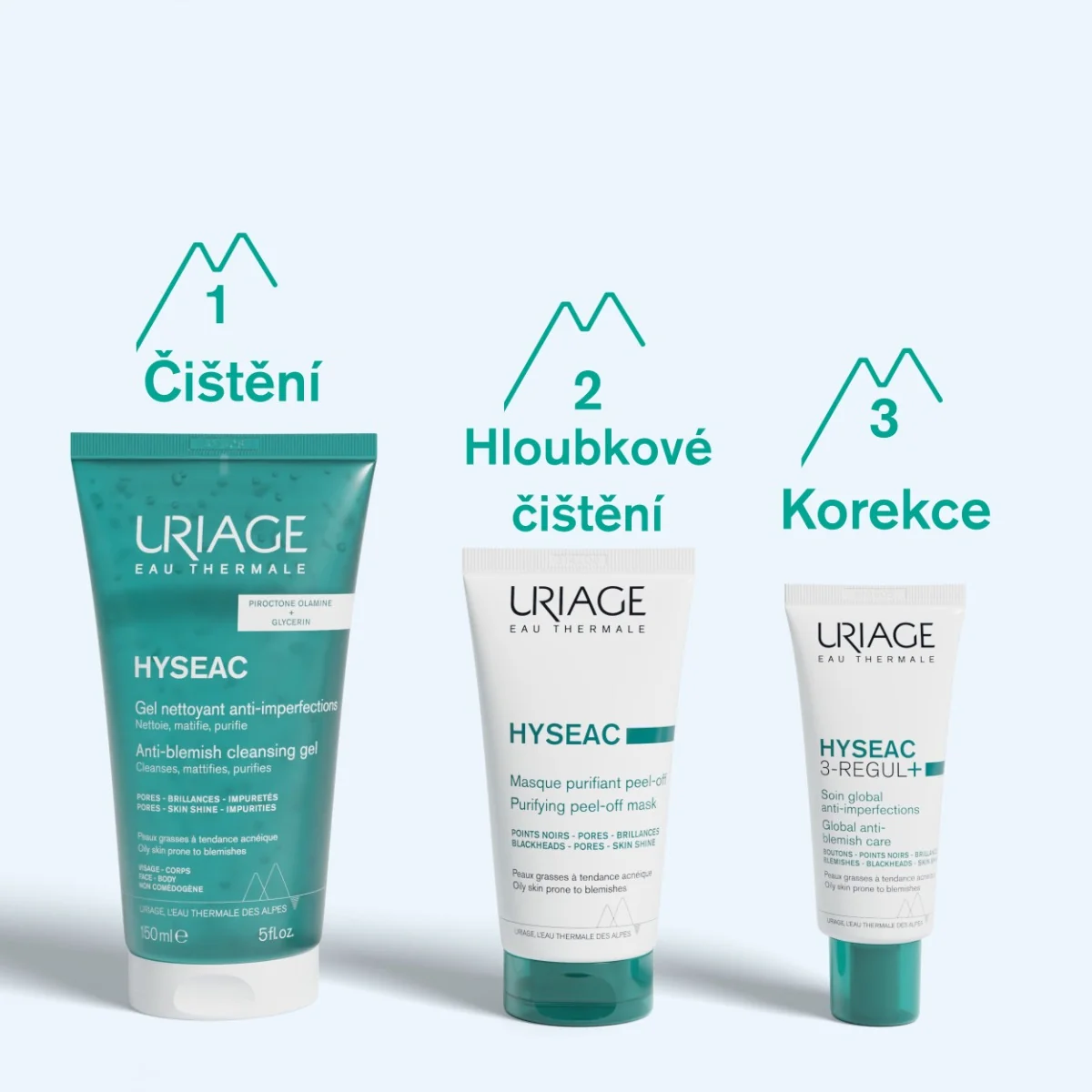 Uriage Hyséac Čisticí slupovací maska 50 ml