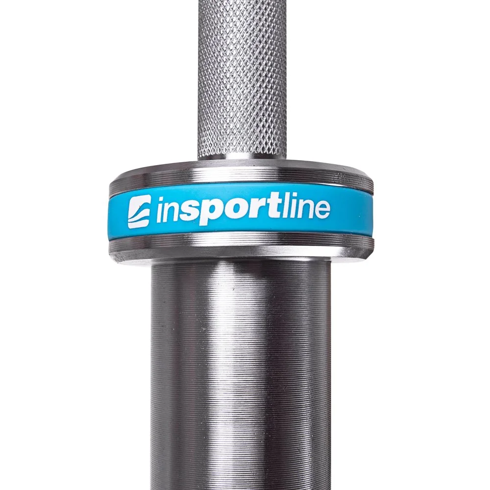 inSPORTline Vzpěračská tyč OLYMPIC OB-86 WH6 201cm/50mm 15kg, do 450kg, bez objímek
