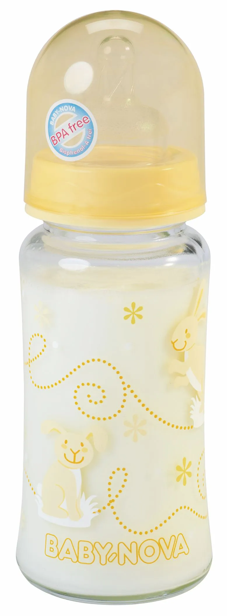 Baby Nova Skleněná lahev 240 ml 