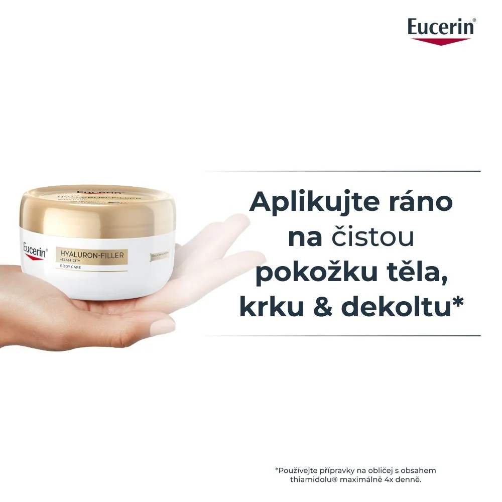 Eucerin Hyaluron-Filler + Elasticity tělový krém s omlazujícím účinkem 200 ml