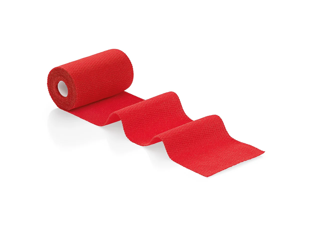 Hartmann Idealast-haft color 10 cm x 4 m obinadlo elastické červené