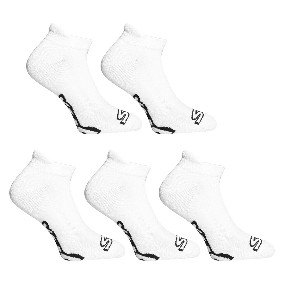Styx 5PACK ponožky nízké bílé (5HN1061) M