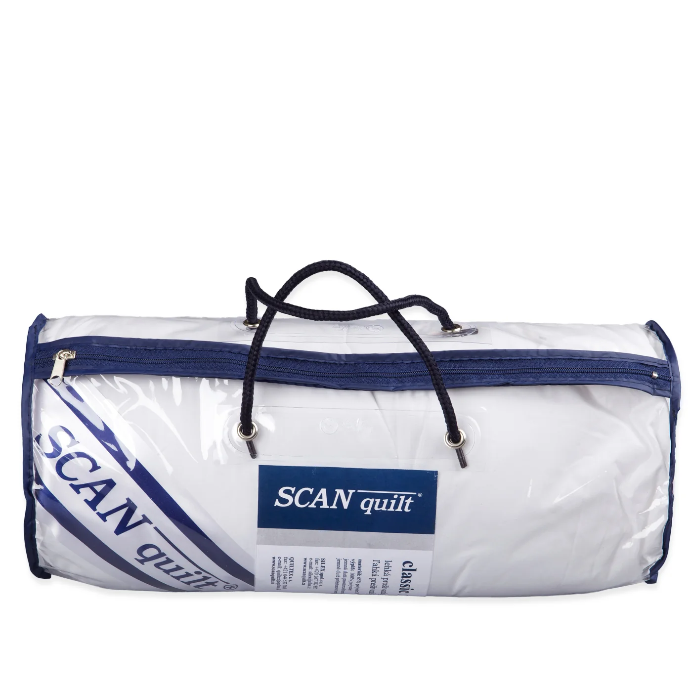SCANquilt přikrývka CLASSIC SLIM lehká - hřejivost Sq 2 140 x 200 cm - běžný letní
