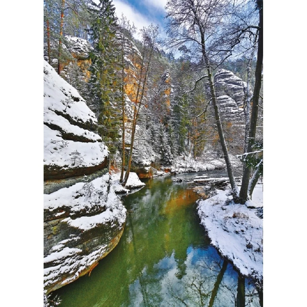 Baloušek Nástěnný kalendář České Švýcarsko 2027 32 × 45 cm
