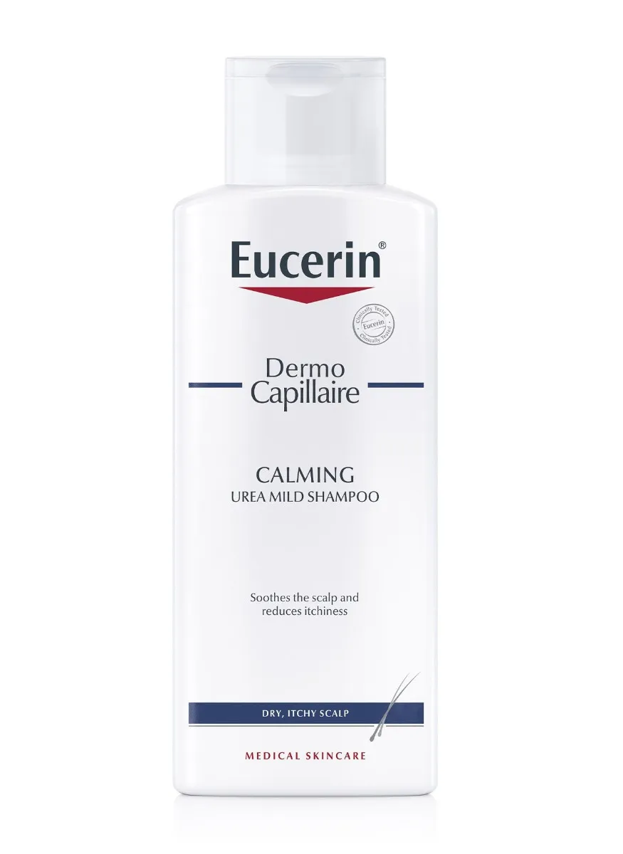 Eucerin DermoCapillaire 5% UREA Šampon na vlasy pro suchou pokožku hlavy 250 ml