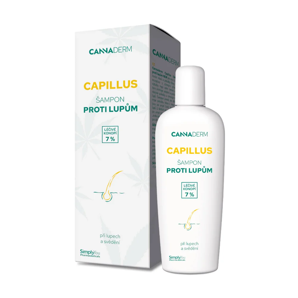 Cannaderm Šampon proti lupům 150 ml