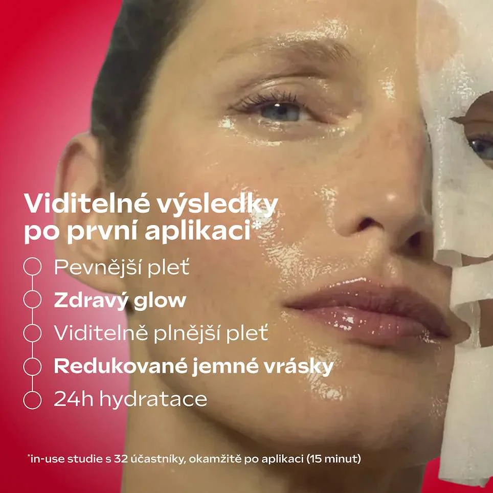 Weleda Exo Boost Zpevňující maska Granátové jablko a Maca - peptidy 1 ks