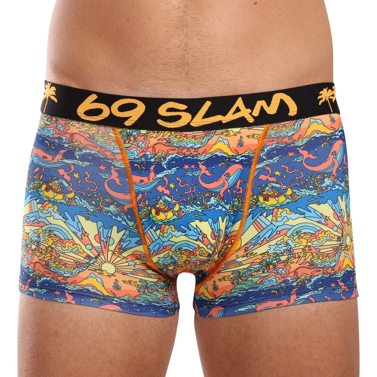 69SLAM Pánské boxerky Hip DYSTOPIA (MSYDTP-PO) M 