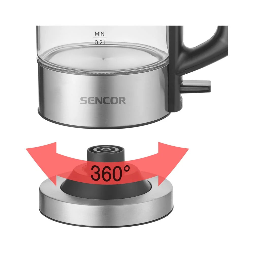 SENCOR SWK 160SS cestovní rychlovarná konvice