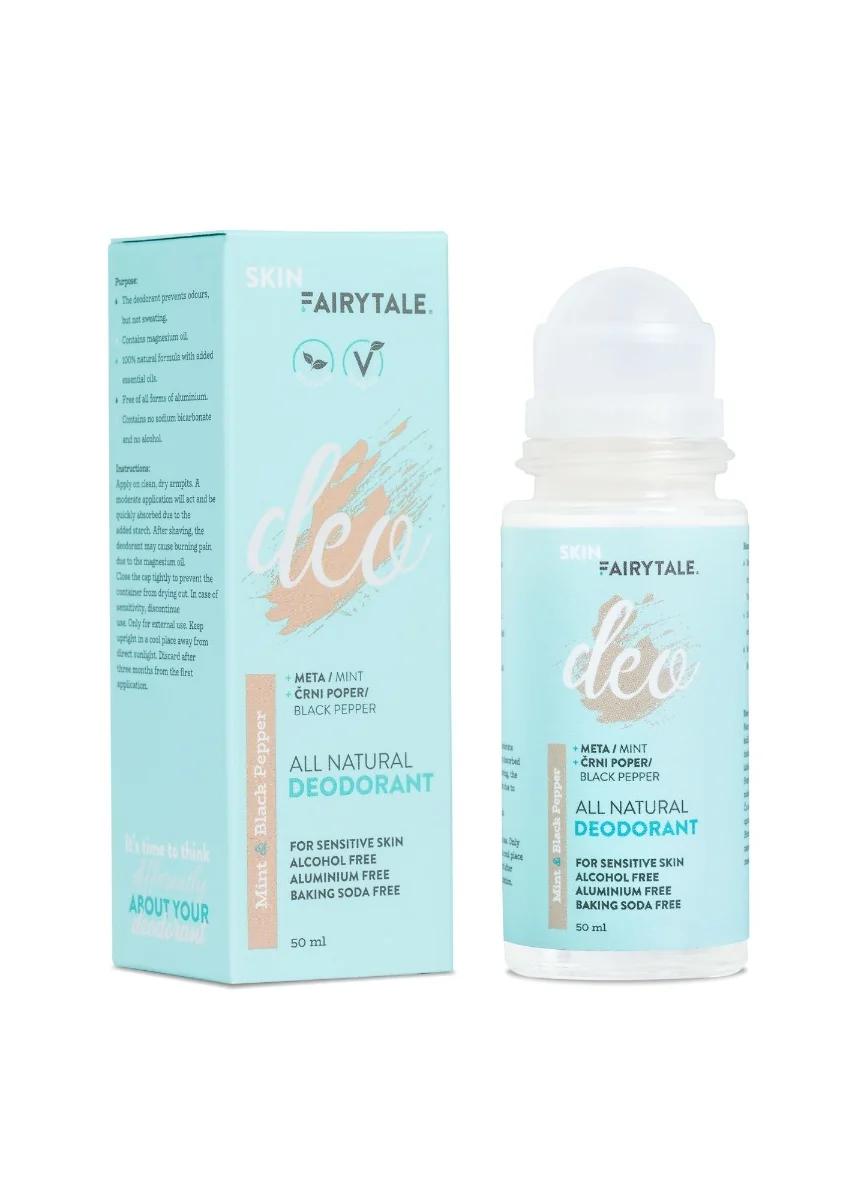 SkinFairytale Deo Mint & Black Pepper roll-on 50 ml