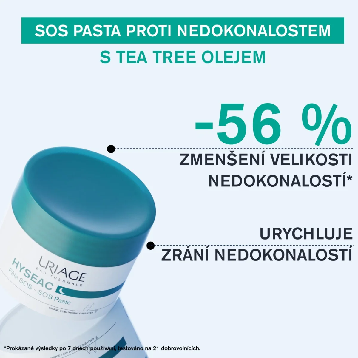Uriage Hyséac SOS Pasta Lokální péče na nedokonalosti 15 g