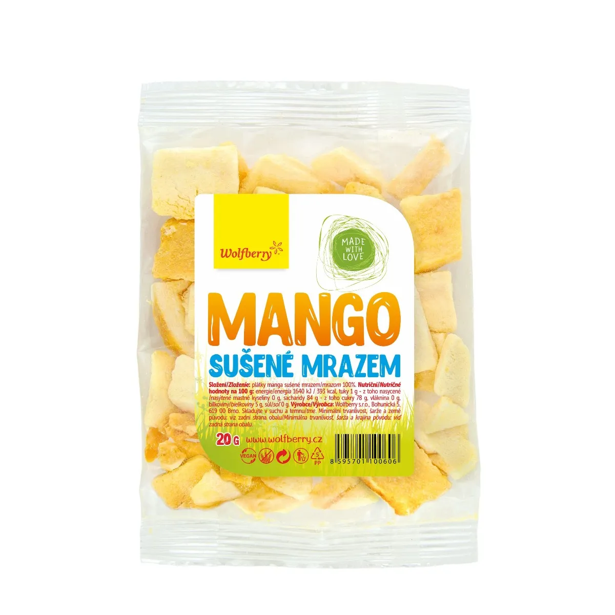 Wolfberry Mango lyofilizované 20 g