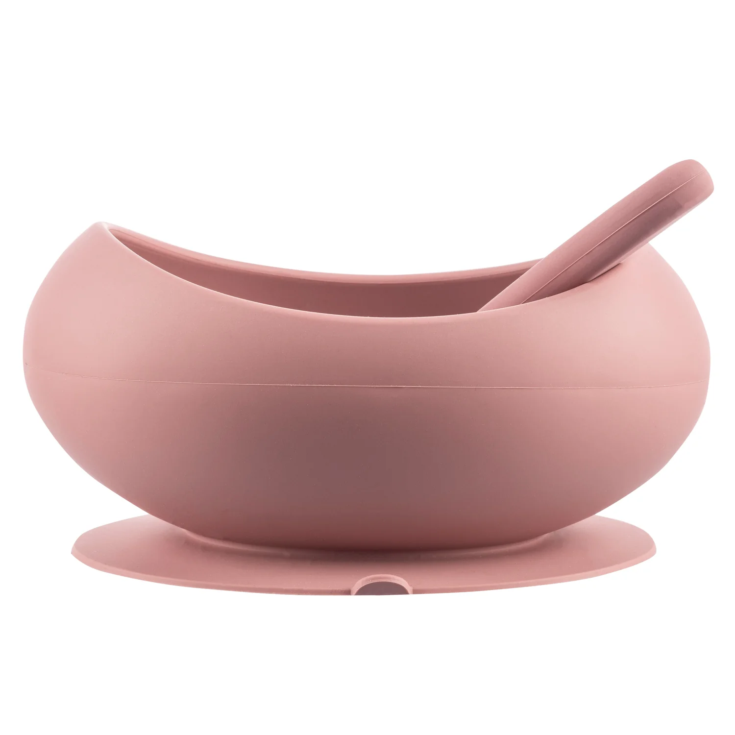 Zopa Silikonová miska se zvýšenými okraji a přísavkou, Old Pink 4