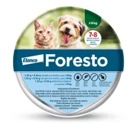 Foresto 1,25 g + 0,56 g obojek pro kočky a psy do 8 kg 38 cm