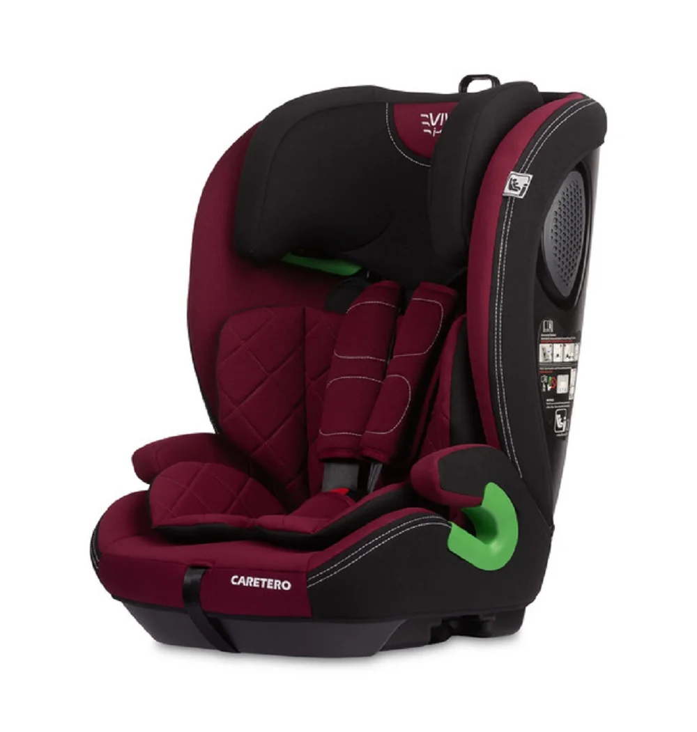 Caretero Autosedačka Vivo I Size, 76-150 - vínová 