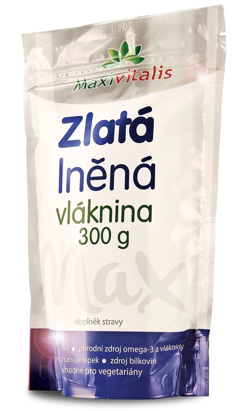 Zlatá lněná vláknina 300g - Prémiová kvalita