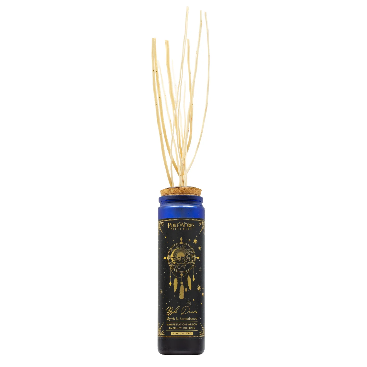 Song of India Organický vonný difuzér Pure Works - Myrrh & Sandalwood 100 ml