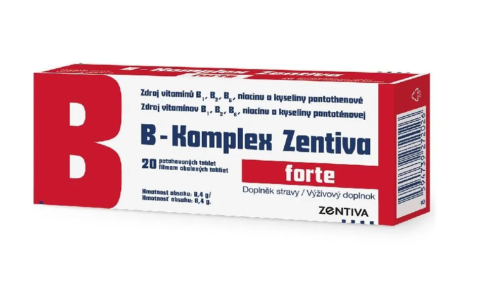 Zentiva B-Komplex forte 20 tablet