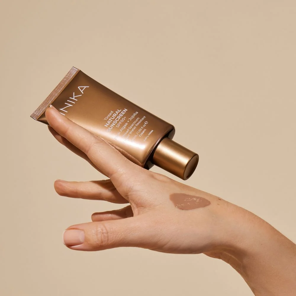 Inika Organic Přírodní tónovaný opalovací krém SPF50+ 50 ml