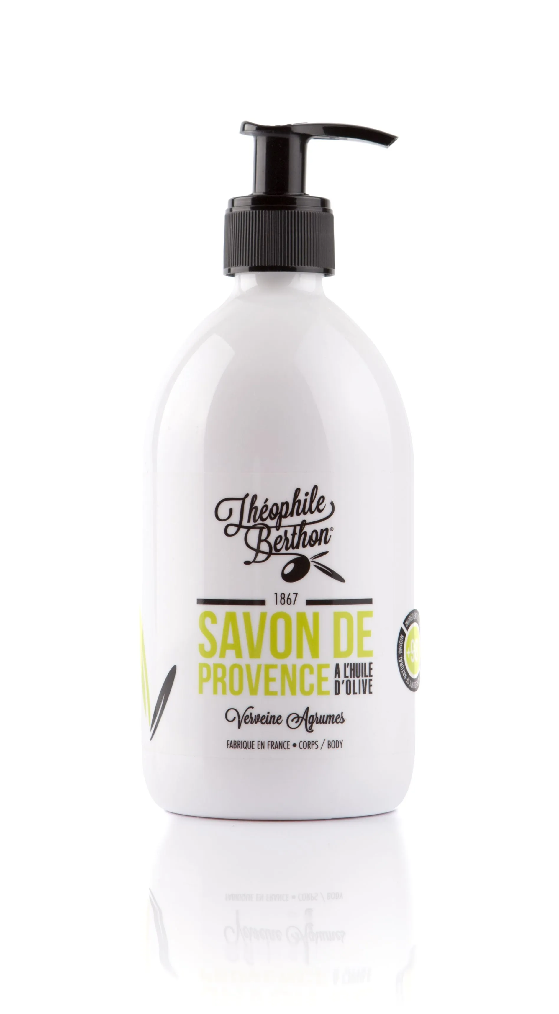 Theophile Berthon Savon de Provence vůně citronu a verbeny tekuté mýdlo 500 ml