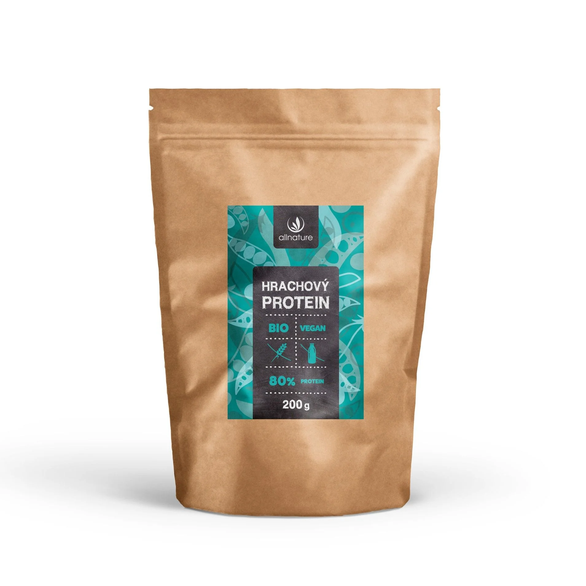 Allnature Hrachový protein BIO RAW prášek 200 g